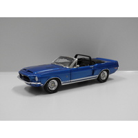 1:18 1968 Shelby G.T.500 Convertible (Blue)