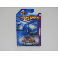 1:64 Volkswagen Baja Beetle - 2008 Hot Wheels Long Card