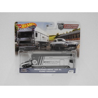 1:64 Mercedes-Benz 300SL & Euro Hauler - Hot Wheels Car Culture "Team Transport"