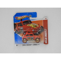 1:64 Volkswagen Baja Beetle - 2011 Hot Wheels Short Card