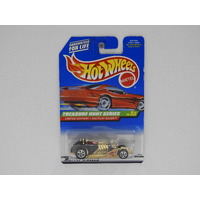 1:64 Saltflat Racer - 1998 Hot Wheels Treasure Hunt Long Card