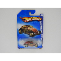 1:64 Custom Volkswagen Beetle - 2009 Hot Wheels Long Card