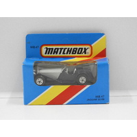 1:64 Matchbox MB47 Jaguar SS100 (Grey/Blue)