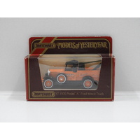 1930 Model "A" Ford Wreck Truck "Barlow Motor Sales"