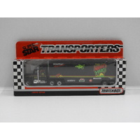 1:100 Kenworth Aerodyne Matchbox Super Star Transporters - Mello Yellow (Kyle Petty) #42