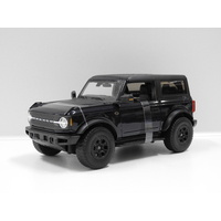 1:18 2021 Ford Bronco Wildtrak (Dark Blue/Black)