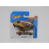 1:64 Fast Felion - 2015 Hot Wheels Treasure Hunt Short Card