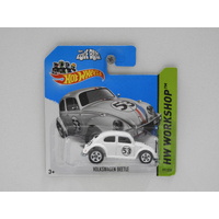 1:64 Volkswagen Beetle  - Hot Wheels Short Card The Love Bug "Herbie"