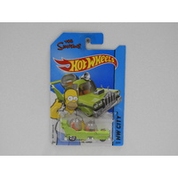 1:64 The Homer - Hot Wheels Long Card "The Simpsons"
