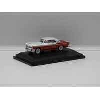 1:87 1955 Chrysler New Yorker Deluxe Coupe St.Regis (Tango Red/Platinum)