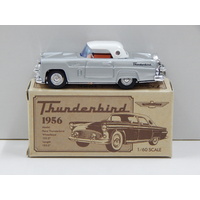 1:60 1956 Thunderbird (Silver with White Roof) - Made in Japan