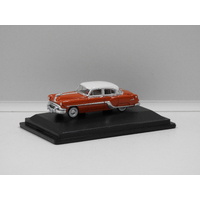 1:87 1954 Pontiac Chieftain 4 Door (Coral Red/Winter White)