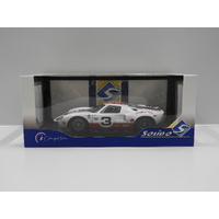1:18 2015 Ford GT40 Mk.1 - Eric Dean Design (White with Black/Red Stripes) #3