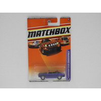 1:64 Karmann Ghia Convertible (Purple) - Matchbox Long Card