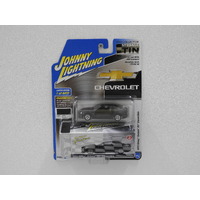 1:64 2012 Chevy Camaro ZL1 Convertible (Black) - Johnny Lightning "Storage Tin"