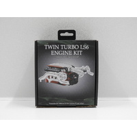 1:24 Twin Turbo LS6 Engine Kit - Compatible with 1:24 A9X/LX SS Torana Plastic Kits