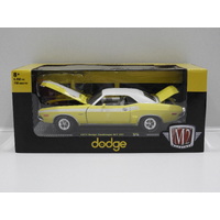 1:24 1971 Dodge Challenger R/T 383 (Yellow/White)