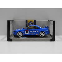 1:18 2000 Nissan GT-R (R34) - Streetfighter Calsonic Tribute #12