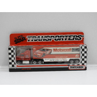 1:97 Ford Aeromax 1992 Matchbox Super Star Transporters - Motorcraft (Geoff Bodine) #15