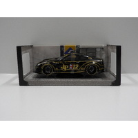 1:18 Nissan GT-R (R35) with Body Kit Type 2 (Black/Gold) "JPS"
