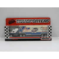 1:97 Mack CH600 Matchbox 1992 Super Star Transporters - ADAP Racing Team (Ken Bouchard) #72