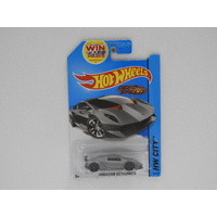 1:64 Lamborghini Sesto Elemento "Need For Speed" - 2014 Hot Wheels Long Card