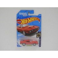 1:64 1971 Mustang Mach 1 - Hot Wheels Long Card James Bond "Diamonds Are Forever"