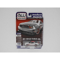 1:64 2012 Ford Mustang Boss 302 Laguna Seca (Ingot Silver Metallic) "Modern Muscle"