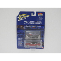 1:64 1967 Mercury Cougar XR-7 GT - Johnny Lightning Pop Culture "United States Postal Service"