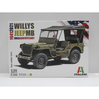 1:24 Willys Jeep MB 1941-2021 80th Anniversary