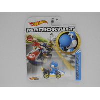 1:64 Light Blue Yoshi Standard Kart - Hot Wheels "Mariokart"