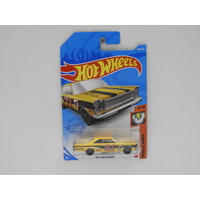 1:64 1965 Ford Galaxie - Hot Wheels 2021 Treasure Hunt Long Card