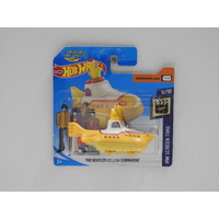 1:64 The Beatles Yellow Submarine "The Beatles" - 2018 Hot Wheels Short Card