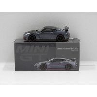 1:64 2024 Nissan GT-R Nismo (R35) (Stealth Gray) (Opened, Unsealed)