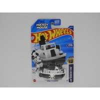 1:64 Disney Steamboat "Mickey Mouse" - 2025 Hot Wheels Long Card