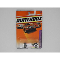 1:64 2009 Caterham Superlight R500 (White/Red Stripes) - Matchbox Long Card