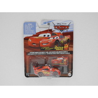 1:55 Lightning McQueen with Rusteze Sign "Disney Pixar Cars"