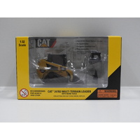 1:32 Cat 247B2 Multi Terrain Loader with Work Tools