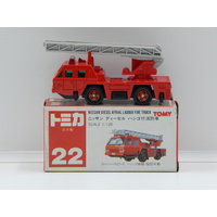 1:120 Nissan Diesel Afrial Ladder Fire Truck - Made in Japan