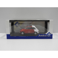 1:18 1965 Fiat 500 - Tribute To Italia (Red/White/Green)