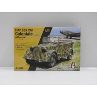 1:35 Fiat 508 CM Coloniale with Crew