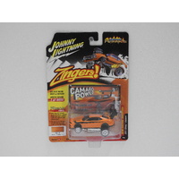 1:64 2011 Chevy Camaro (Blazing Orange Fire) - Johnny Lightning Street Freaks "Zingers"