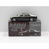 1:64 Mercedes-Maybach S 680 (Gold/Dark Red Metallic) (Opened, Unsealed)