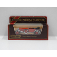 1:45 1928 Mercedes-Benz S.S. (Red/Silver/Black)