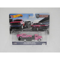1:64 1968 Dodge Dart & Horizon Hauler - Hot Wheels Car Culture "Team Transport"
