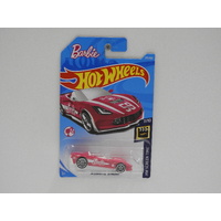 1:64 2014 Corvette Stingray "Barbie" - 2018 Hot Wheels Long Card