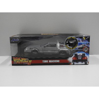 1:24 Time Machine Delorean "Back to The Future Part ll"