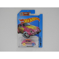 1:64 Volkswagen Beetle - 2015 Hot Wheels Treasure Hunt Long Card