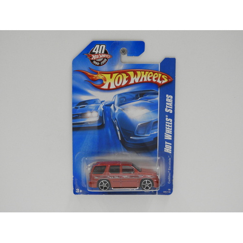 1:64 Cadillac Escalade - 2008 Hot Wheels Long Card