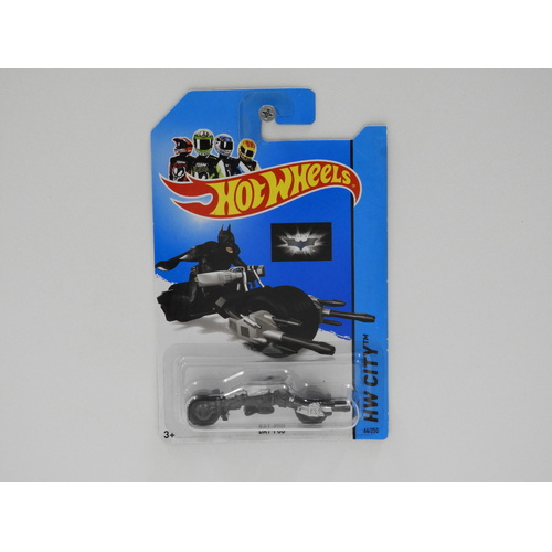 1:64 Bat-Pod - Hot Wheels Long Card "Batman The Dark Knight Trilogy"